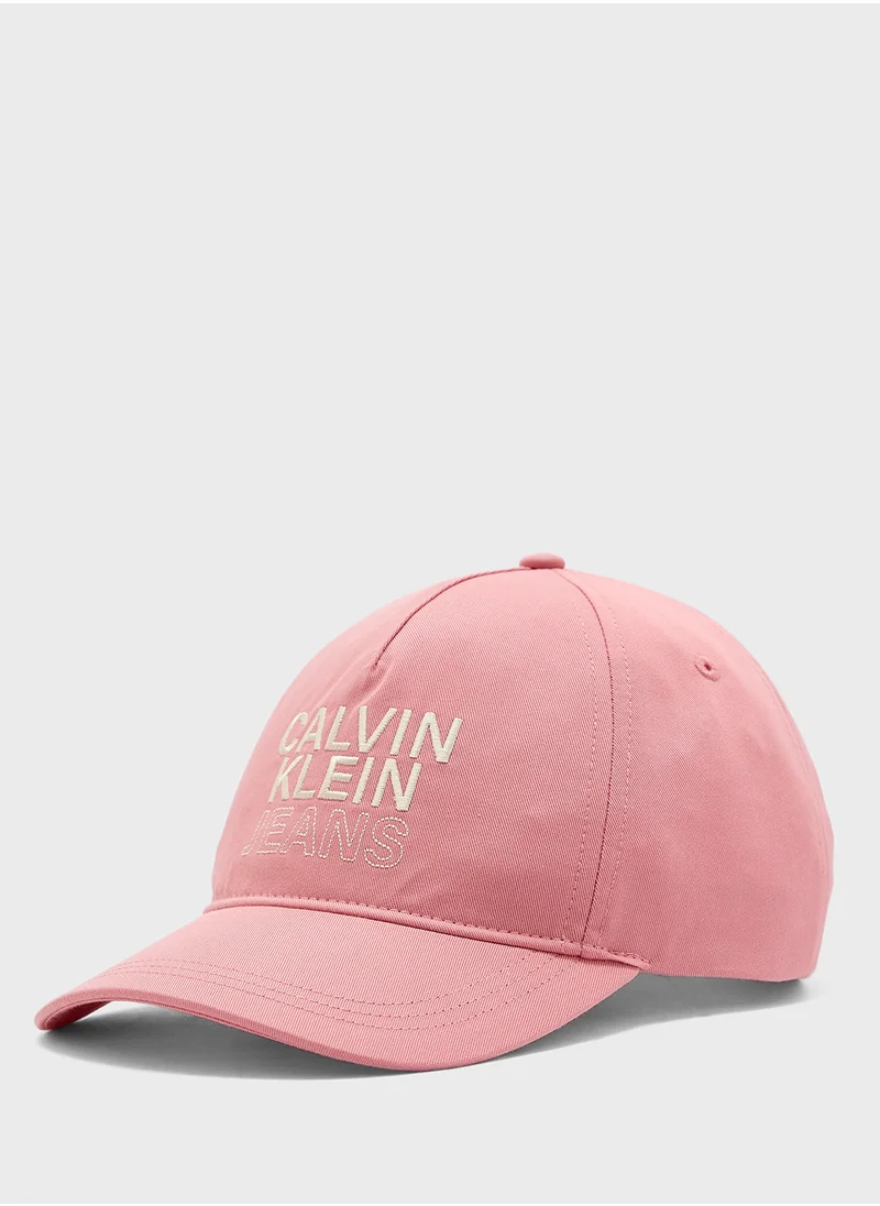 Calvin Klein Jeans Kids Logo Printed Cap