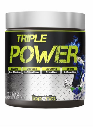 Triple Power Pre-Workout Blue Raspberry Food Supplement(300gm) 30 Servings - pzsku/Z0273D260483EFD37DDCFZ/45/1747041826/85e363a9-8b99-463d-833b-a38fb4d5fe32