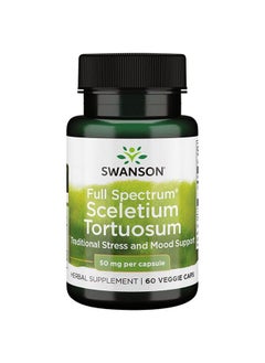 Full Spectrum Sceletium Tortuosum 50 Milligrams 60 Veg Capsules