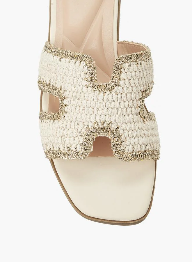 Celeste BEIGE Women Slip-On Sandals for Women | Best Price UAE