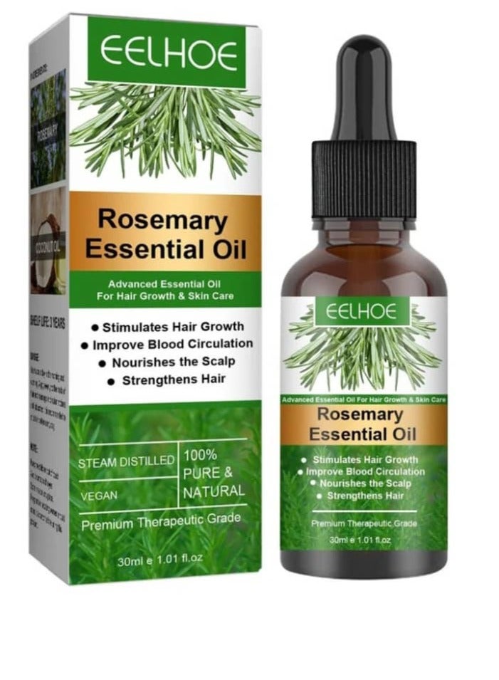 EELHOE Rosemary Essential Oil For Hair Growth Skin Care - Image 1
