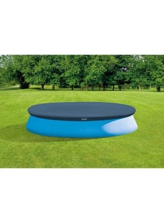 Pool Cover for 12ft (366 cm) Easy Set Inflatable Swimming Pools - Durable Vinyl Debris Cover 3.66meter - view 2
