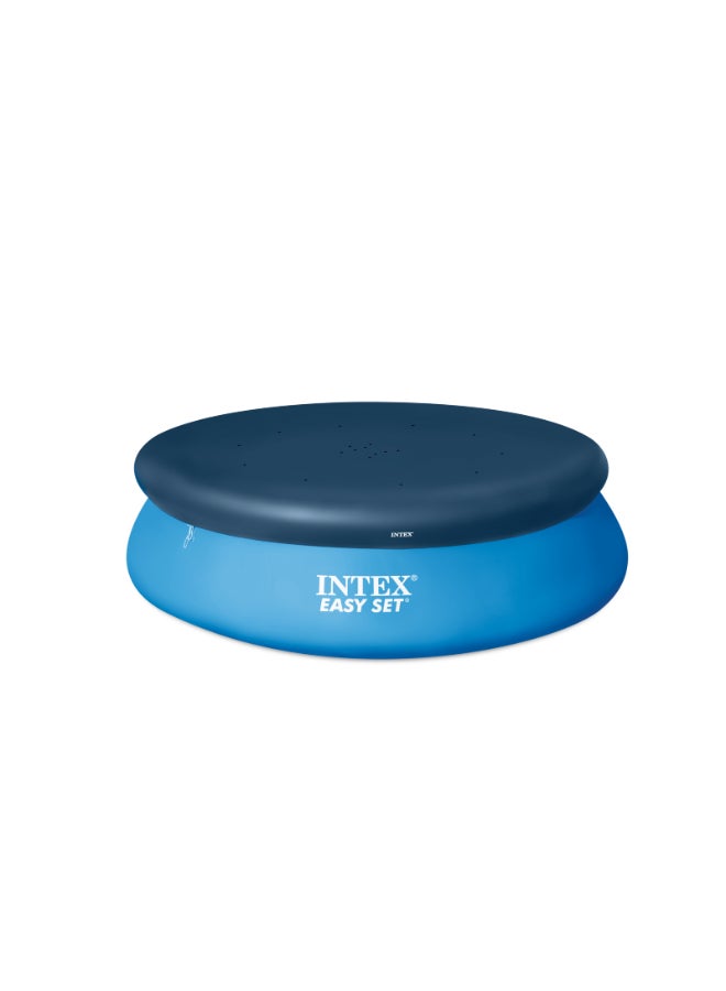 INTEX Pool Cover for 12ft (366 cm) Easy Set Inflatable Swimming Pools - Durable Vinyl Debris Cover 3.66meter - Image 4