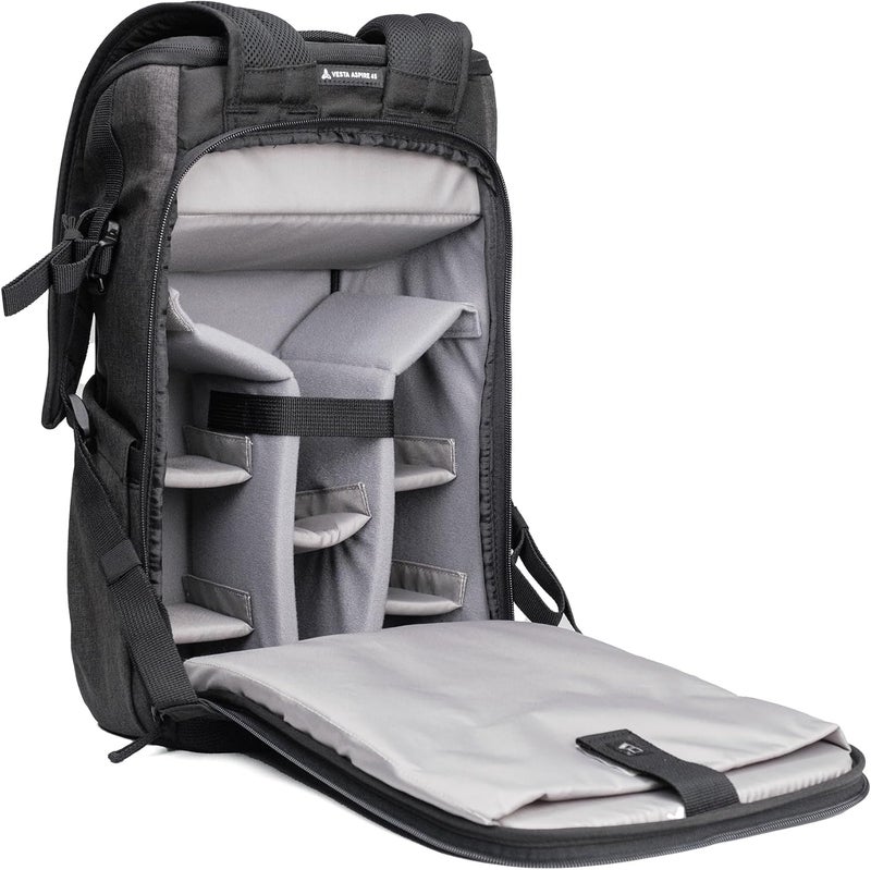 Vanguard VESTA ASPIRE 45 Grey Camera Backpack - 18 Litres - Image 4