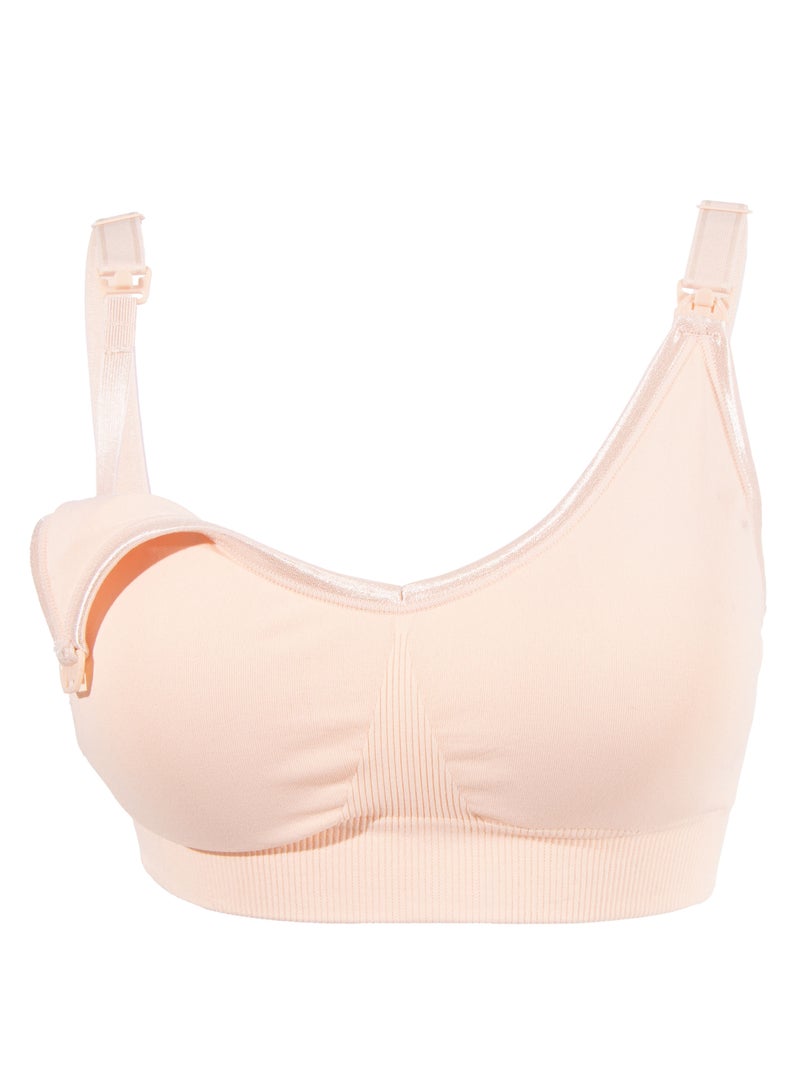 أوكوس حمالة صدر للحمل والرضاعة كاملة الأصلية بيج مقاس كبير - Image 4