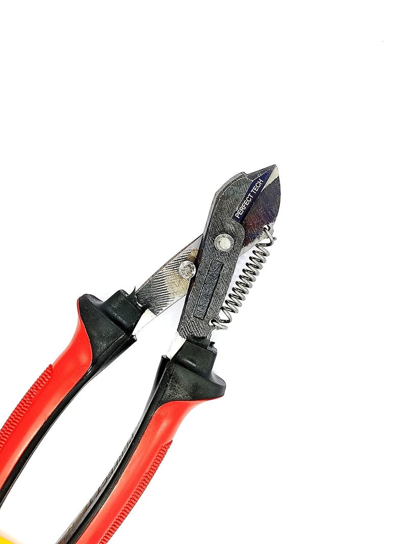 PERFECT TECH Cutter Plier 8 Inch | Jewellery Making Tool Cutter Plier | Wire Cutter Plier Set | Professional & Home Use Multipurpose | Wire & Plastic Cutting Repair Model Making & Hobby | Tin Cutter Snip Heavy Duty With Double Colours Rubber Sleeves (KATIYA) - Image 2