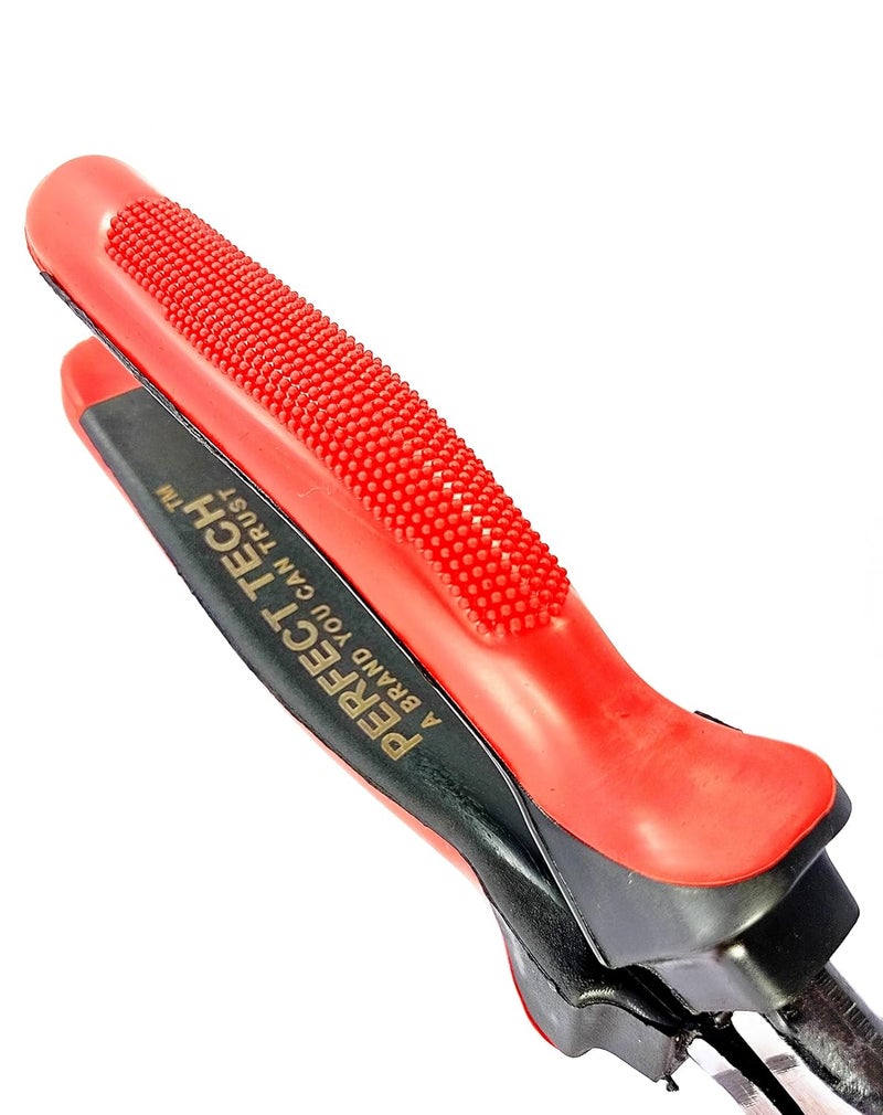 PERFECT TECH Cutter Plier 8 Inch | Jewellery Making Tool Cutter Plier | Wire Cutter Plier Set | Professional & Home Use Multipurpose | Wire & Plastic Cutting Repair Model Making & Hobby | Tin Cutter Snip Heavy Duty With Double Colours Rubber Sleeves (KATIYA) - Image 4