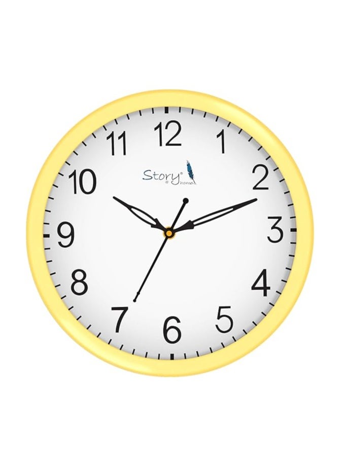 Story @ home plastic round plastic wall clock 25 cm x 25 cm x 4 cm - pzsku/Z02741B739B437A904A7CZ/45/_/1735371240/85e1b11e-f660-4298-9361-60fcdd211e55