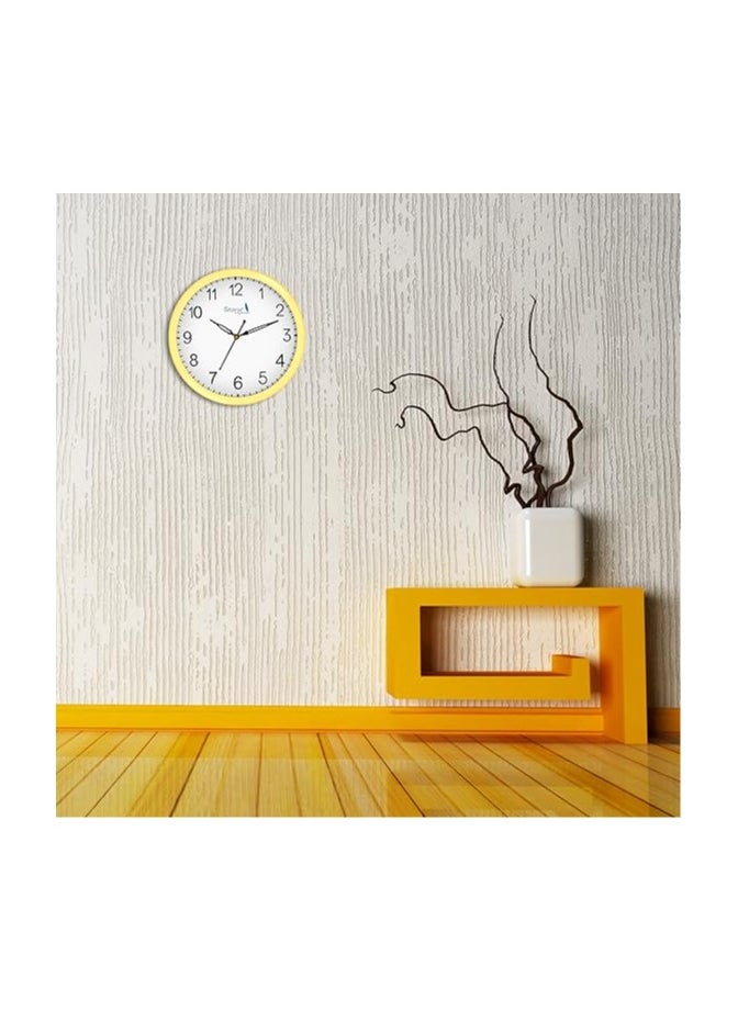 Story @ home plastic round plastic wall clock 25 cm x 25 cm x 4 cm - pzsku/Z02741B739B437A904A7CZ/45/_/1735371261/82d95363-46cc-4dc4-aefd-28b74e45f670