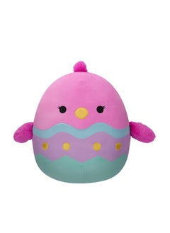 Squishmallows 12 inch Empressa the Pink Chick , Officially Licensed Kellytoy Plush Toy, Colorful Soft Toy, Gift for Kids, Girls & Boys Washable Squishy Stuff Toy Multicolor All Age  - Image 1