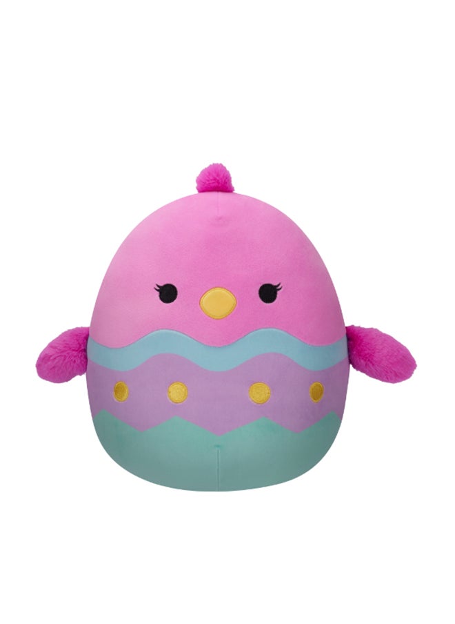 Squishmallows 12 inch Empressa the Pink Chick , Officially Licensed Kellytoy Plush Toy, Colorful Soft Toy, Gift for Kids, Girls & Boys Washable Squishy Stuff Toy Multicolor All Age  - Image 1
