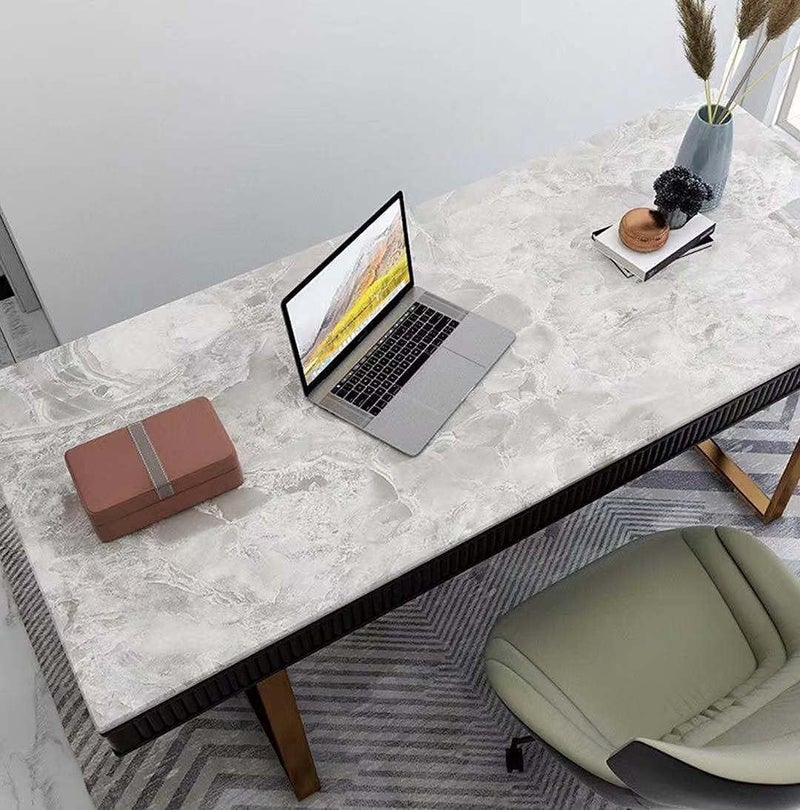 BPA Gray Marble Self-Adhesive Wallpaper - Image 3