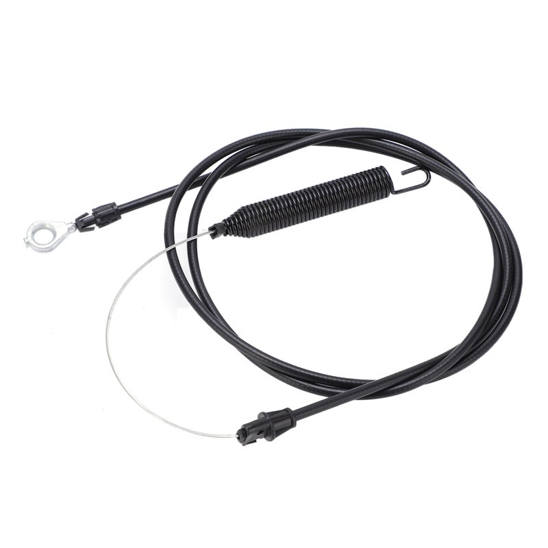 Clutch Cable ABS Metal Black 197257 Replacement for Craftsman Poulan 38in 42in Deck Riding Mower - Image 1