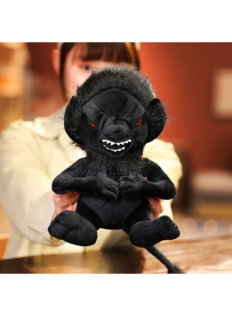 general Creative Doll Dark Series Plush Toy Black Lion 35cm Gift For Kids Boys Girls Children's Day Birthday Gift