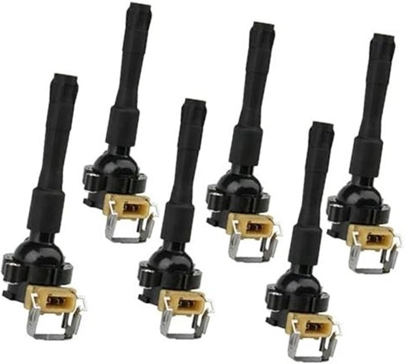 QASULER 6Pcs Ignition Coils for BMW - Image 1