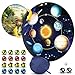 Blue Marble National Geographic Kids Glow in The Dark Dart Board for Kids Dart Ball Game Set with 28 Reversible Glowing Dartboard and Sticky Balls Indoor Games - Image 3