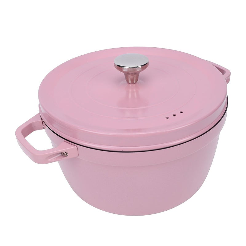 Alloy Casserole Pot Nonstick Cookware Large Capacity Fast Heat Conduction Ergonomic Dual Handles - Image 4