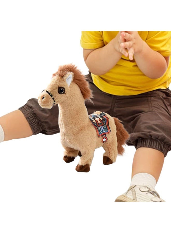 A super cute horse toy with a walking sound and a wagging tail for a fun experience for children (Big) - Image 2