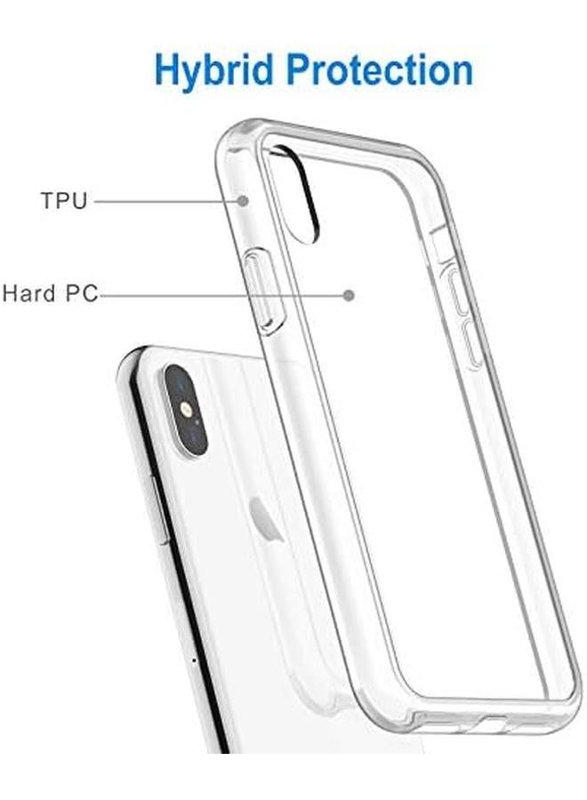 جي تيك جراب لهاتف Iphone Xs وIphone X مقاس 5.8 بوصة، غطاء خلفي شفاف مقاوم للصدمات غير قابل للاصفرار ومضاد للخدش - Image 3