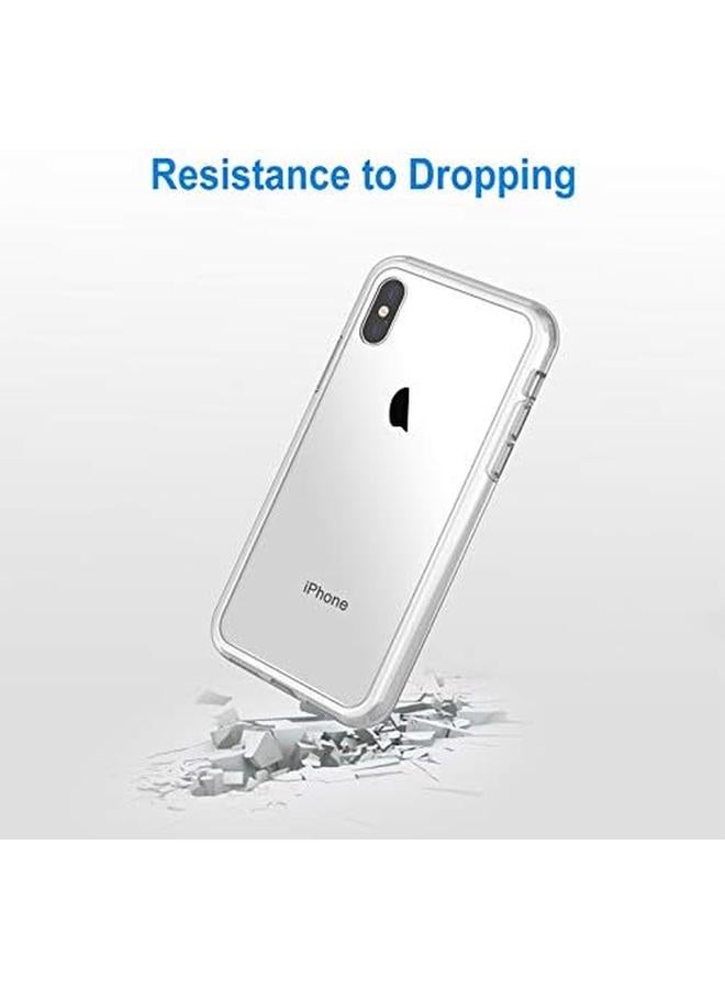 جي تيك جراب لهاتف Iphone Xs وIphone X مقاس 5.8 بوصة، غطاء خلفي شفاف مقاوم للصدمات غير قابل للاصفرار ومضاد للخدش - Image 5