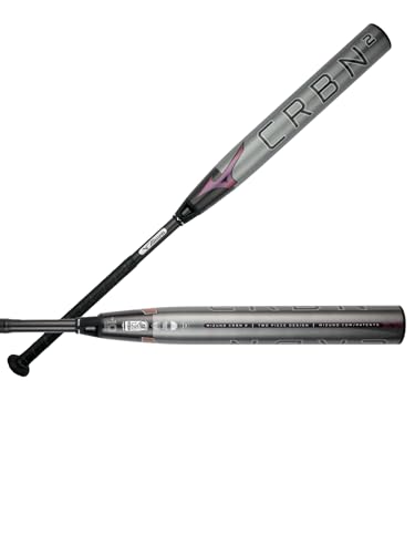 Mizuno CRBN2 Fastpitch Softball Bat 10 Womens Composite Fast Pitch BAT CharcoalBlack 33 INCHES 3300 - Image 1