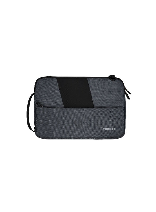 porodo 16-inch Laptop Sleeve with Fillet Anti-Drop, Grab Handle, Scratch Resistant, for 16-inch MacBook Pro M4/M3/M2/M1 Pro/Max A3403 A3186 A2991 A2780 A2485 A2141 15-15.6 inch Notebook Computer - Image 1