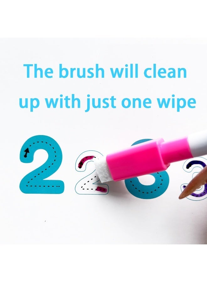 Reusable educational learning sticker books, quiet books, preschool activity books, sensory toys, kindergarten educational toy gift sets. - Image 5