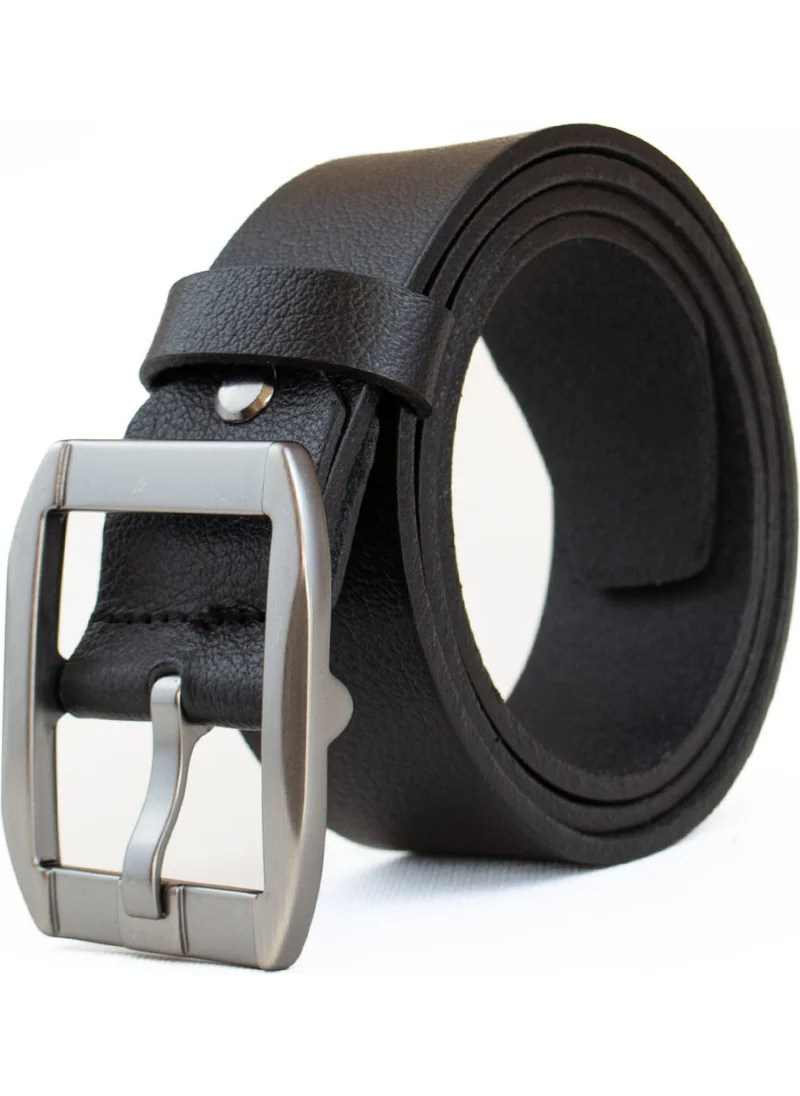 Gayış Gaış Special Boxed| Premium 100% Leather | Men's Denim-Fabric Trouser Belt | Soft Italian Leather Belt