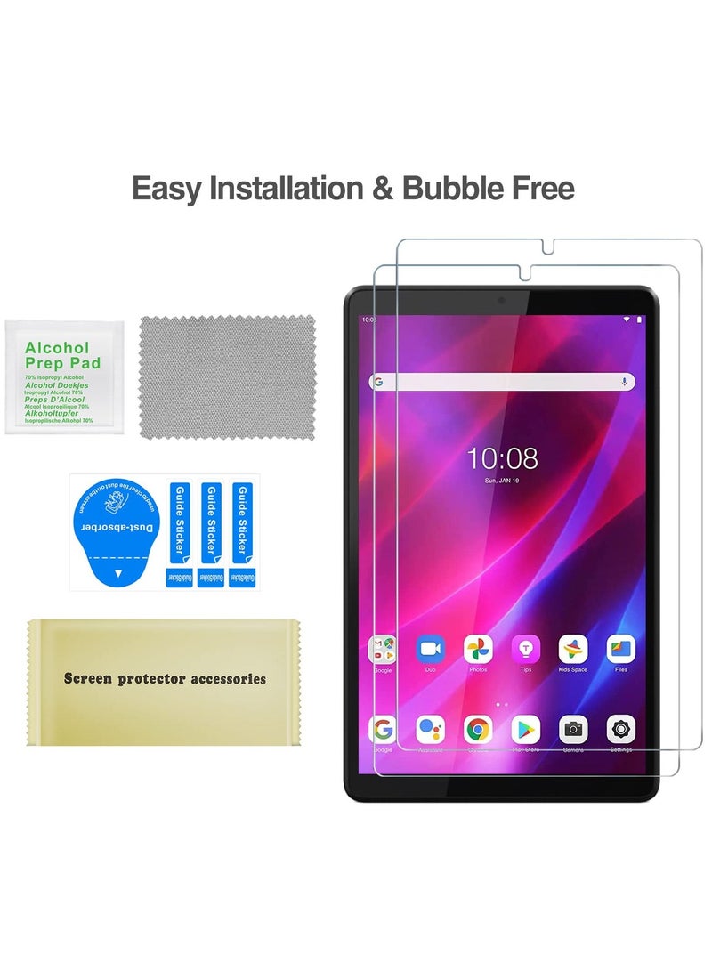 Procases [2 Pack] Screen Protector for Lenovo Tab M8/Smart Tab M8(3rd Gen)2022 / Tab M8 HD LTE / Tab M8 HD/Smart Tab M8 / Tab M8 FHD  Tempered Glass Screen Film Guard 8.0 Inch Tablet - Image 2