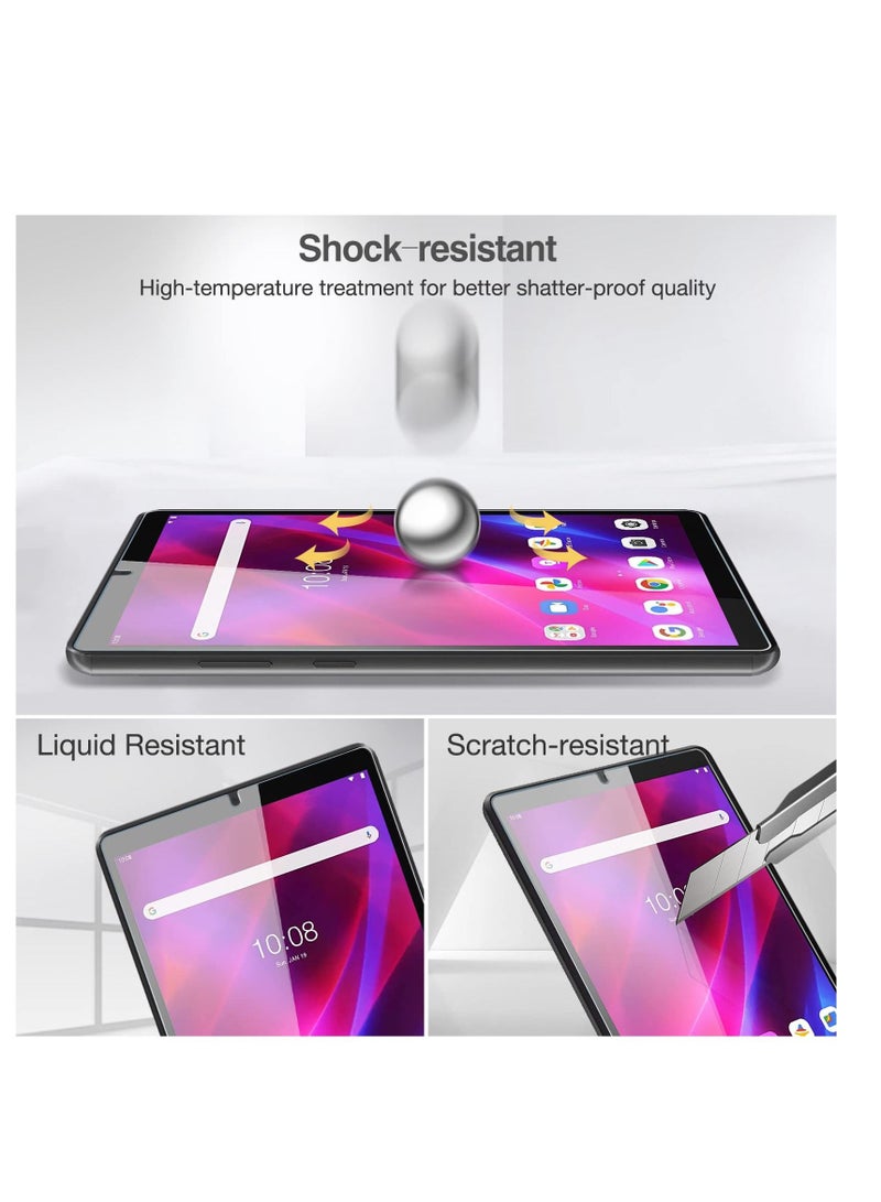 Procases [2 Pack] Screen Protector for Lenovo Tab M8/Smart Tab M8(3rd Gen)2022 / Tab M8 HD LTE / Tab M8 HD/Smart Tab M8 / Tab M8 FHD  Tempered Glass Screen Film Guard 8.0 Inch Tablet - Image 4