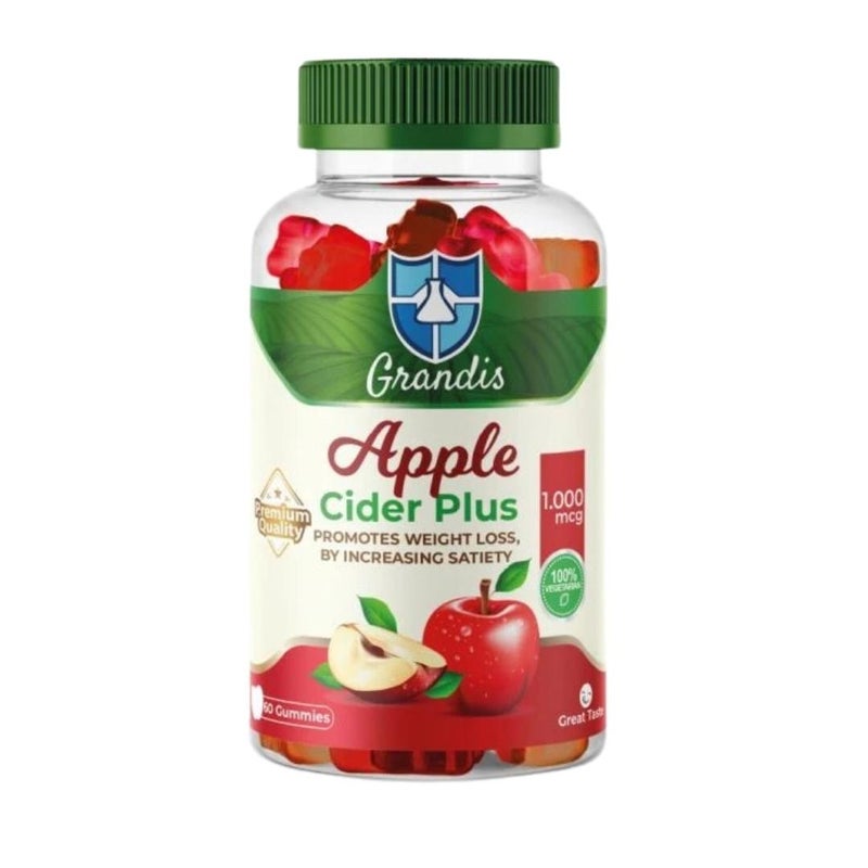 Grandis Cider Plus 1000Mg Gummies 60's