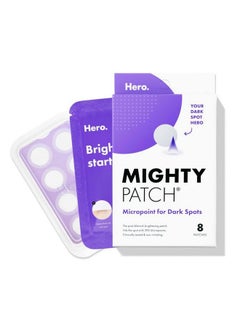 Mighty Patch Hero Cosmetics Mighty Patch Micropoint™ for Dark Spots - Post-Blemish Dark Spot Patch with 395 Micropoints, Dermatologist Tested and Non-irritating (8 Count)  - Image 1
