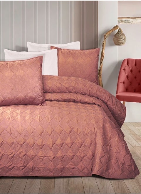 Plain summer coverlet - Capetonian tailoring - Color: watermelon .