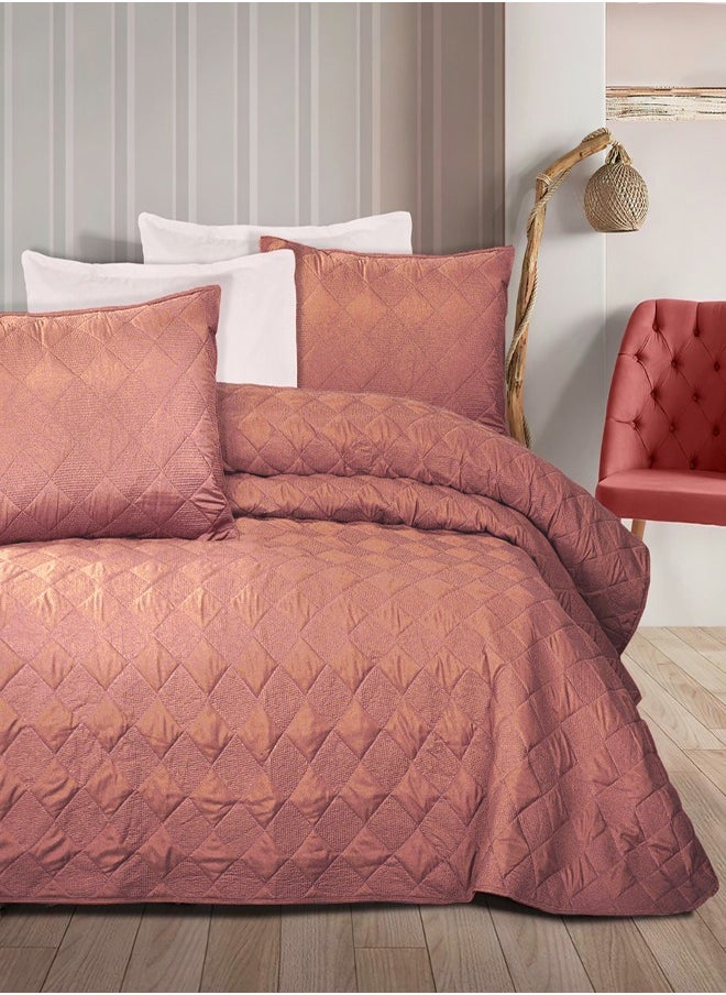 Plain summer coverlet - Capetonian tailoring - Color: watermelon .