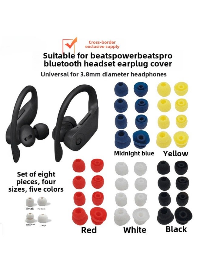 For Beats Powerbeats Pro Magic Sound Earplug Cap Bluetooth In-Ear Headphones Silicone Earmuffs In Stock-Color:Yellow-Model:beats Powerbeats Pro - Image 2