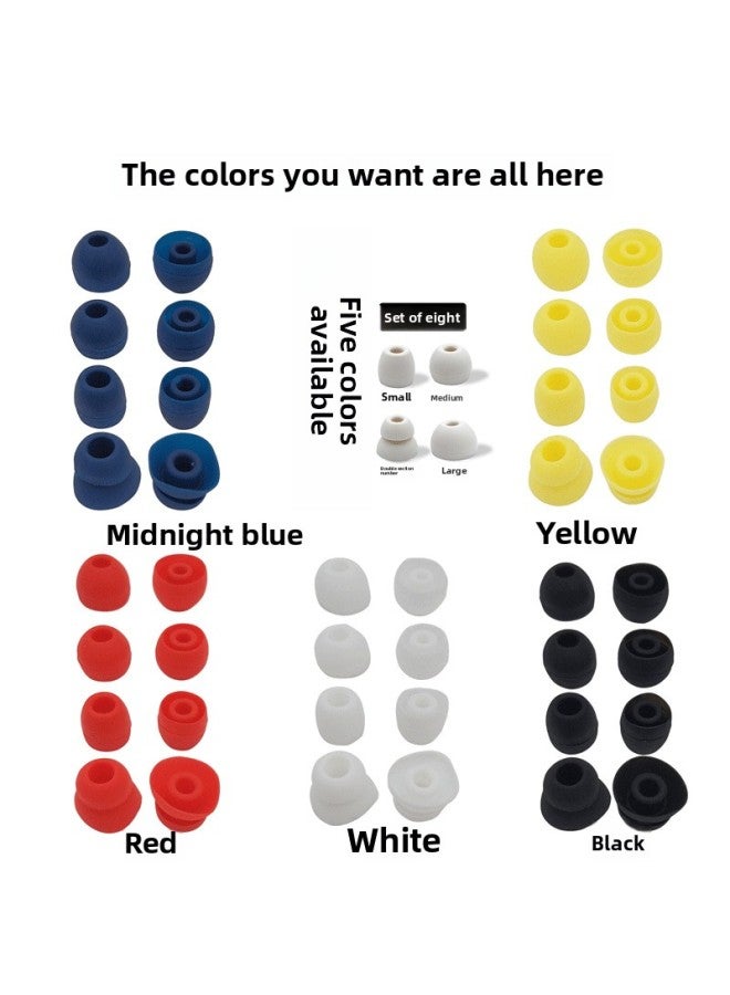 For Beats Powerbeats Pro Magic Sound Earplug Cap Bluetooth In-Ear Headphones Silicone Earmuffs In Stock-Color:Yellow-Model:beats Powerbeats Pro - Image 3