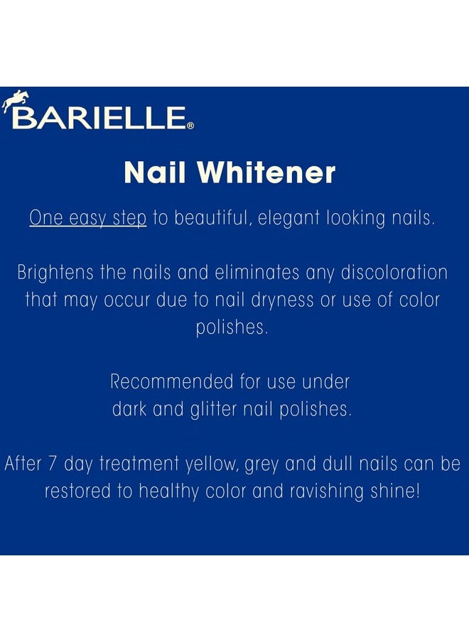 BARIELLE Nail Whitener For Yellow Nails Or Dull Nails .47 Ounce Whitening For Nails Treats Yellow Nails  - Image 4