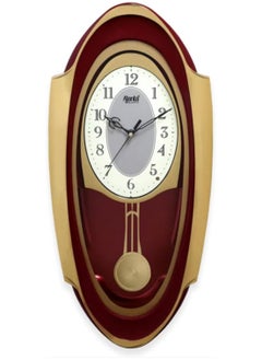 Ajanta Ajanta Plastic Musical And Pendulum Analog Clock Red 1627  - Image 1
