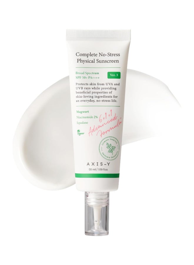 AXIS-Y Complete No-Stress Physical Sunscreen V.3 50Ml - Image 1