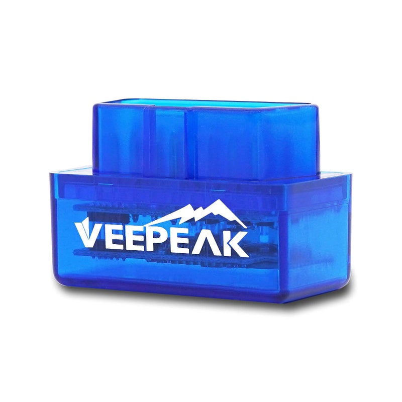 Veepeak Mini Bluetooth OBD II Scanner for Android (Incompatible with iOS), Car Wireless Check Engine Light Code Reader EOBD Diagnostic Scan Tool - Image 1