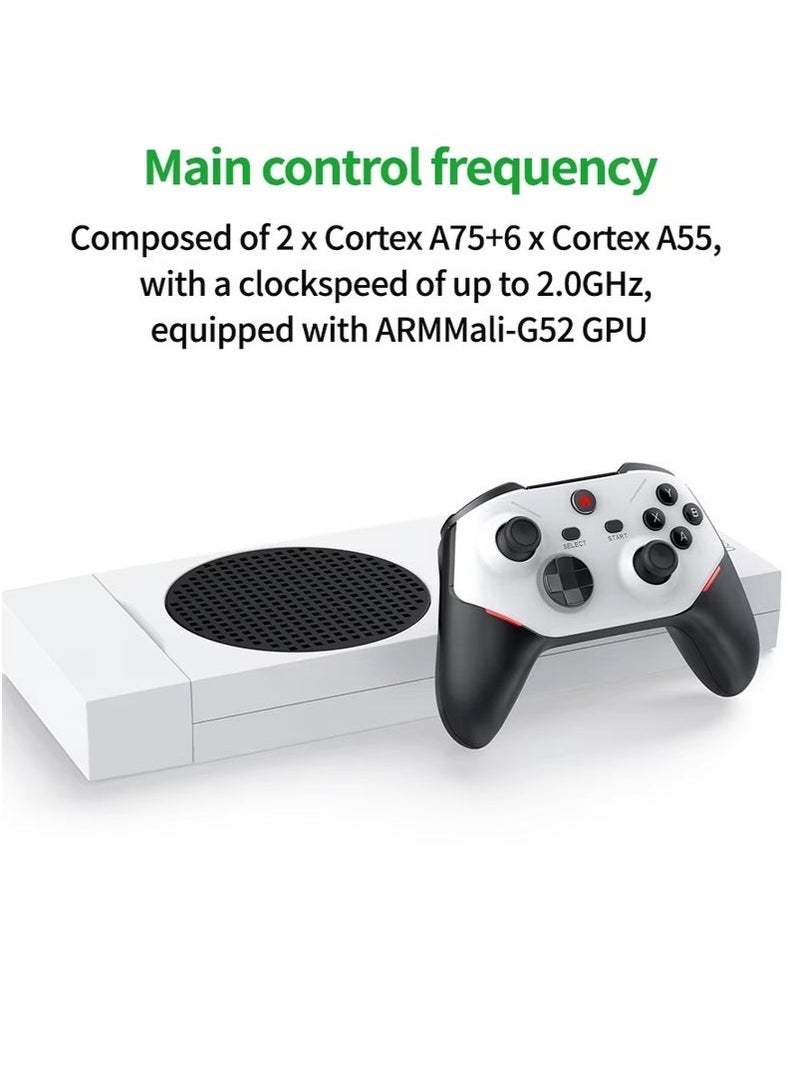 ELTRAZONE 2025 M88 Pro Retro Game Console with 128GB Built-In Storage | 4K/8K HD TV Gaming System with 30,000+ Preloaded Classic Games | Dual Wireless Controllers | Supports PS2/PSP/N64/Arcade Emulation | Expandable to 512GB | Plug & Play for TV, Kids & Family  - Image 4