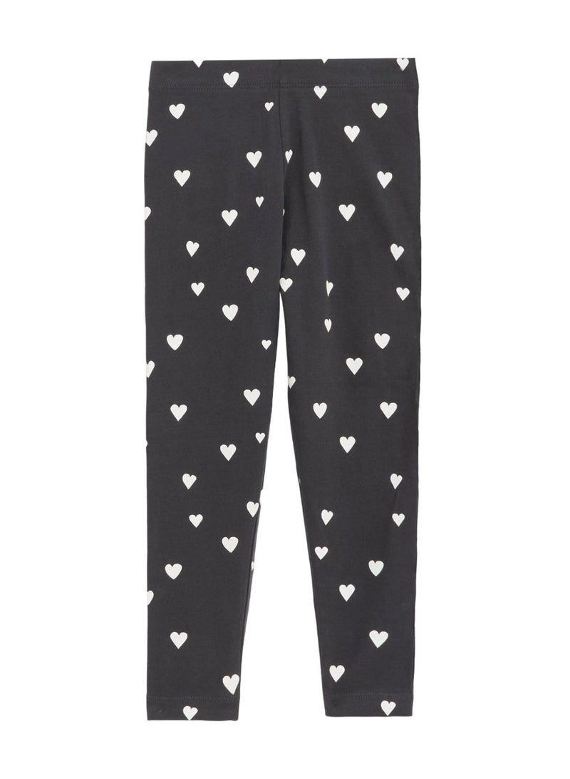 Marks & Spencer Kids Heart Print Leggings - Image 4
