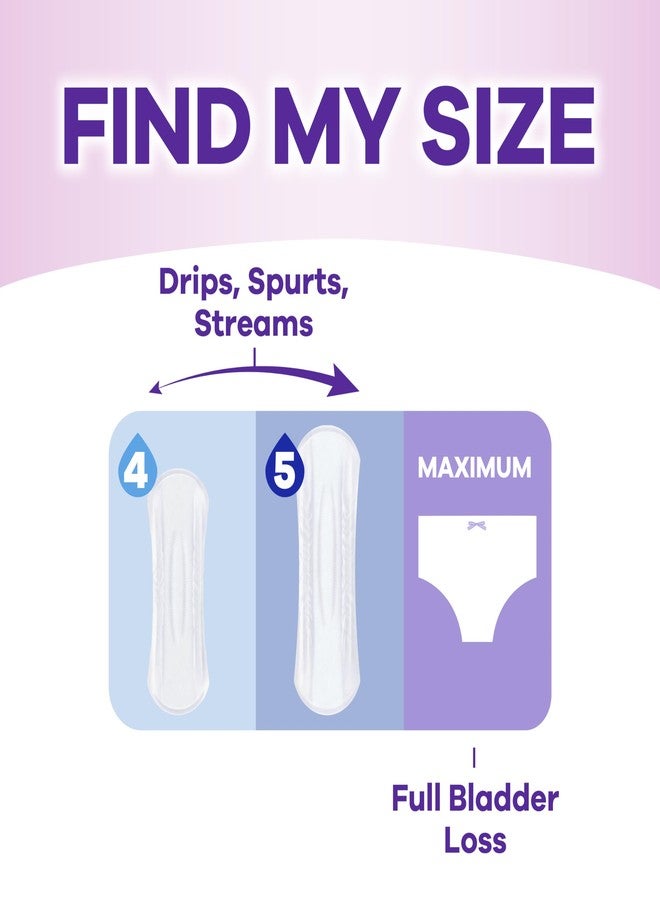 Always Discreet Incontinence Pads for Women with Bladder Leaks, Sensitive Skin Pads Moderate Absorbency, Regular Length, 57 Count - Image 4