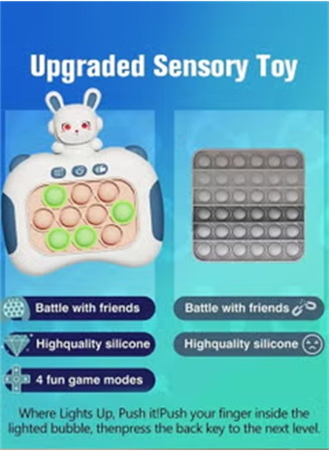 Bukela Pop Fidget Games for Kids, Decompression Breakthrough Puzzle Game Machine, Push Bubble Pop Puzzle Game, Quick Push Game Console, Push Button Toy for Kids Girl Boy Birthday Gift With Lanyard  - Image 4