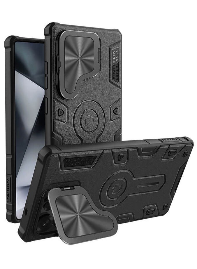 Nillkin Nillkin CamShield Armor Prop Magnetic Series Case Designed For Samsung Galaxy S25 Ultra - Black  - Image 1