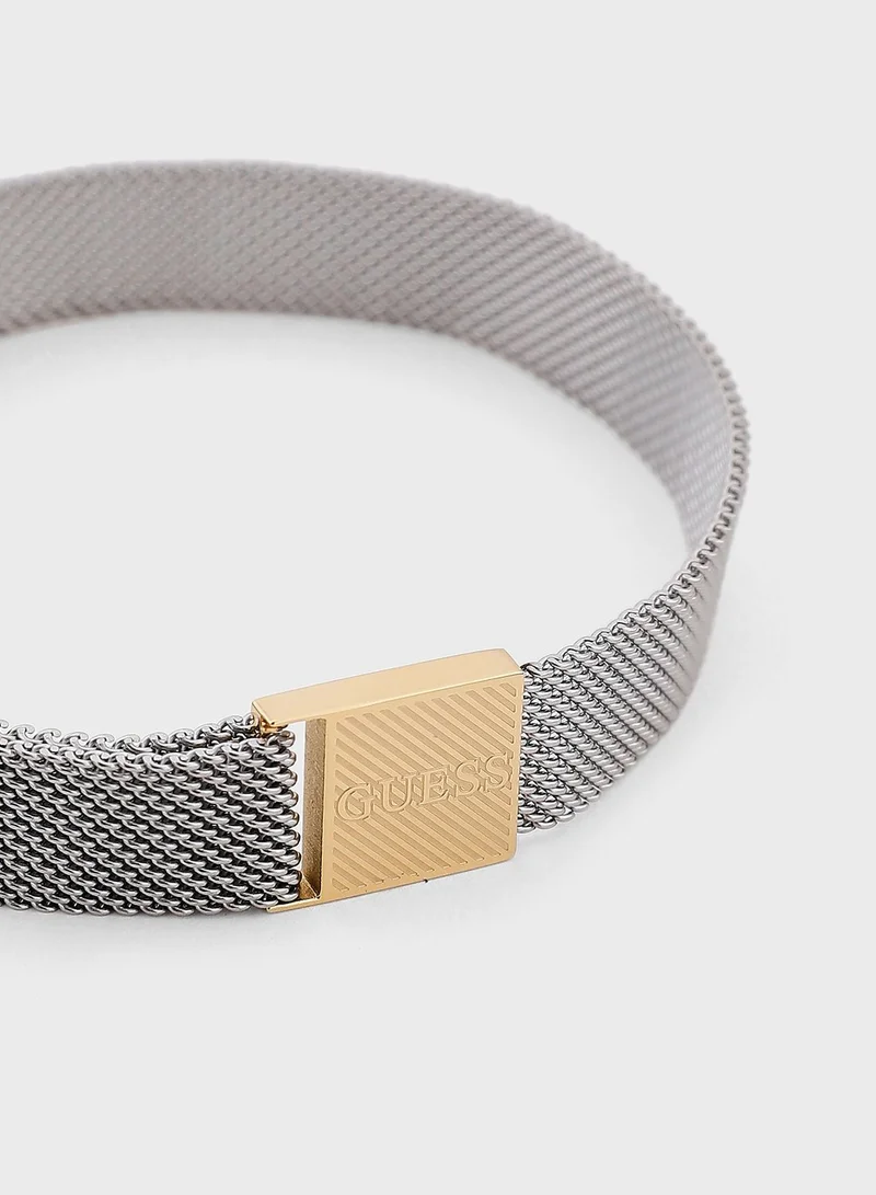 GUESS Jumb03027Jwygstt/U Logo Bracelet