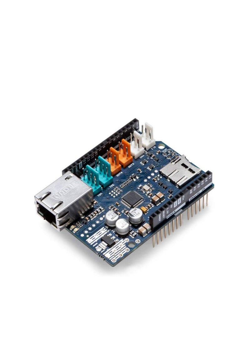 Arduino - Arduino Ethernet Shield 2 A000024, Reliable Network Connectivity for Arduino Boards, Compatible with MEGA and UNO - Image 1