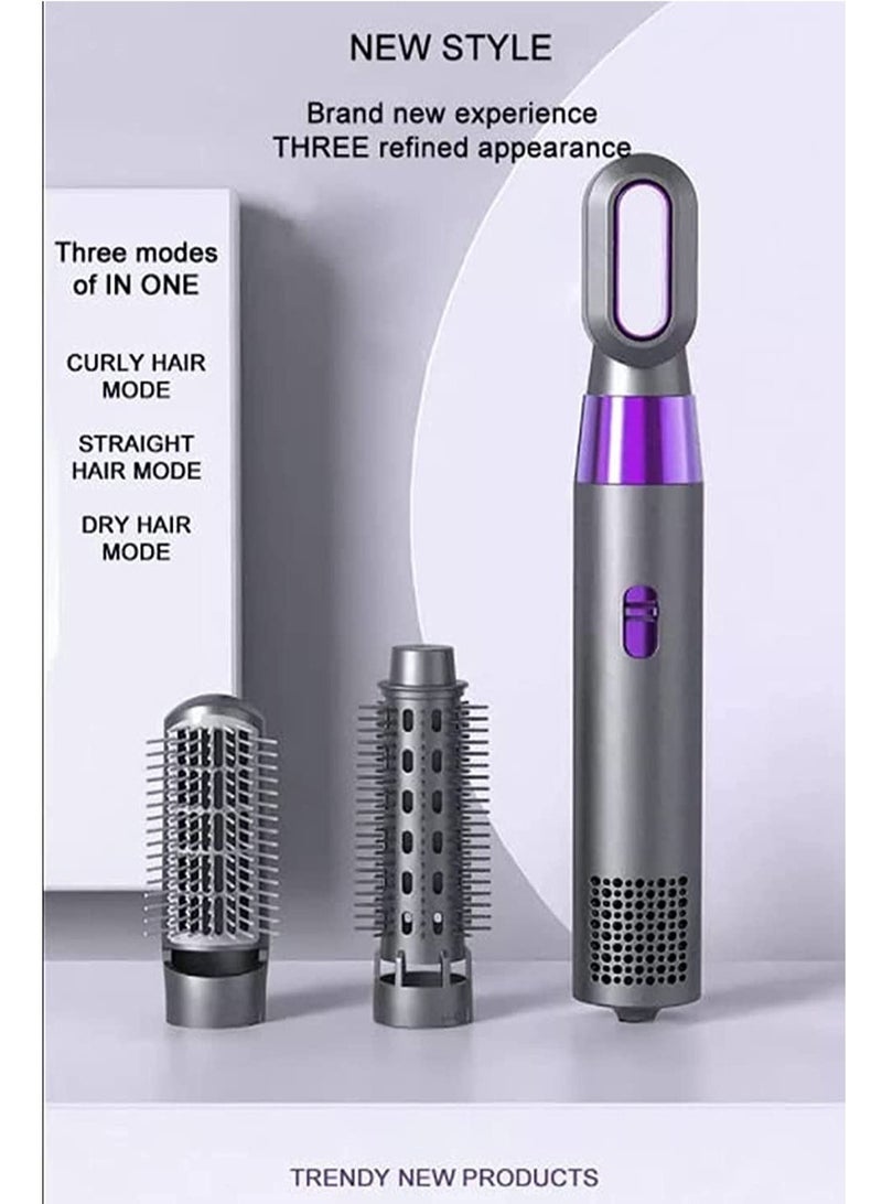 ELTRAZONE Premium 1000 Watts One Step Hair Dryer and Volumizer Hot Air Brush 3 in1 Styling Brush Styler, Negative Ion Hair Straightener Curler Brush for All Hairstyle(Black) - Image 4