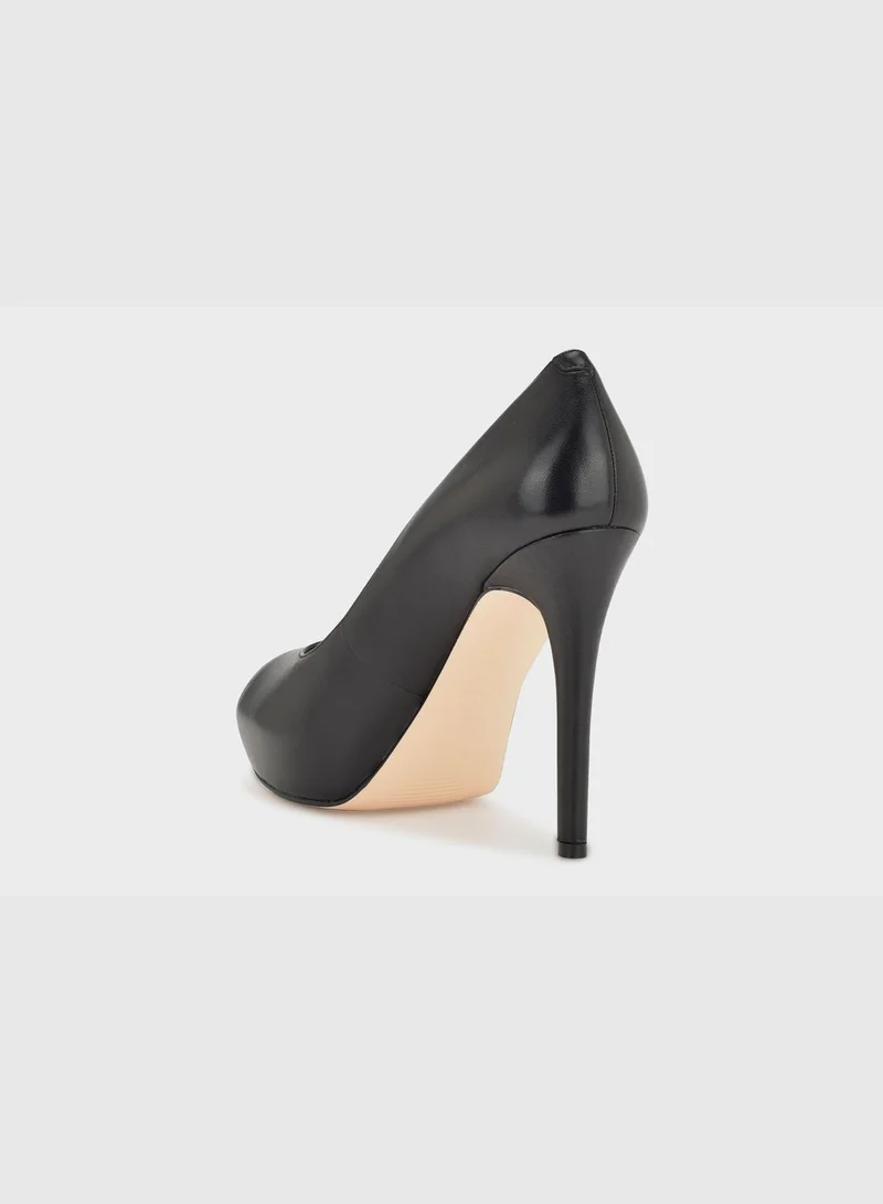 NINE WEST wnHETHR-SS23 High Heel Peep Toe Pumps