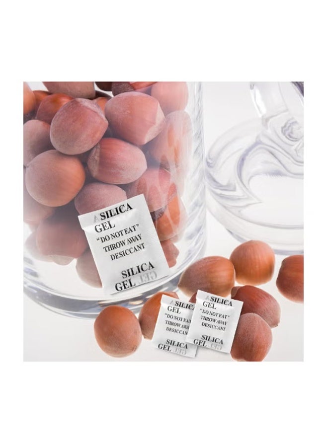 YJ 200 Packs 1 Gram Desiccant Packets Food Safe Silica Gel Desiccant Packets Premium Moisture Absorbers for Food Storage Desiccant Beads Packet for Moisture Storage Control - Image 4